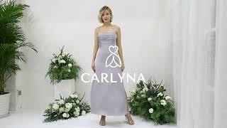 2022 FALL COLLECTION | CARLYNA VIOLA SATIN BRIDESMAID DRESS