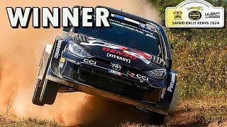 Safari Rally Kenya 2024 Winner | Kalle Rovanperä