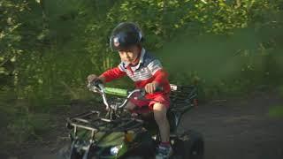 LoveOutdoor.co presents Rosso Motors Kids utility ATV 4 wheeler Camo