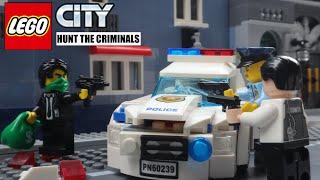 Lego Police Chase Hunt the Criminals | Stop Motion Animation - Brickslook Studio