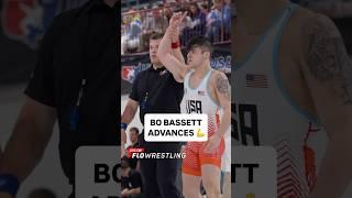 Bo Bassett and Noah Nininger scrapped in the early rounds of the 2025 U20 World Team Trials 