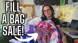 What Sold + I Went To A Fill A Bag Sale And Got SO MANY Gems!