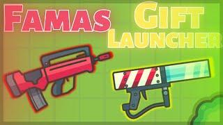 *NEW* FAMAS & GIFT LAUNCHER Weapons Update! | Zombs Royale.io