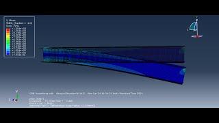 " Engineering Insights: I-Beam Load Simulation " | CONCENTRATED FORCE LOAD |ABAQUS CAE