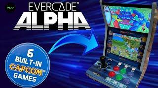 Evercade Alpha Bartop Unboxing & Review - Better Than An Arcade1up Countercade?