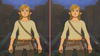 Zelda: Breath of the Wild Final Graphics Comparison - Wii U vs. Nintendo Switch