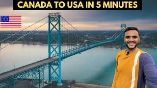 USA-CANADA BORDER CROSSING IN 2024 || BORDER CROSSING THROUGH TUNNEL || MR PATEL ||