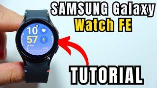 SAMSUNG Galaxy Watch FE: How to Download WhatsApp