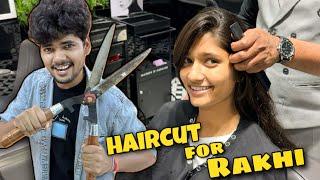 Finally Rakhi ki Haircut  | The Roamer Amit | RAW #vlog