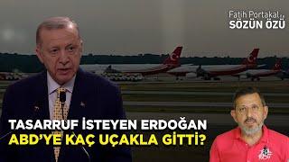 MİLLETTEN TASARRUF İSTEYEN ERDOĞAN NATO TOPLANTISI İÇİN ABD’YE BAKIN KAÇ UÇAKLA GİTTİ?