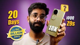 iQOO Z9S FINAL Review After 20 Days | Big Mistakes | Best 5G Phone under 20K 