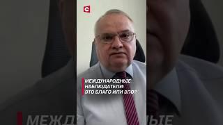 Международные наблюдатели: это благо или зло? | САСС уполномочен заявить #shorts #политика