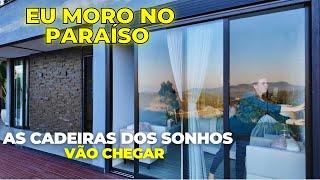 Vlog aqui no interior. Sim as cadeiras vão chegar. Rotina de casa.