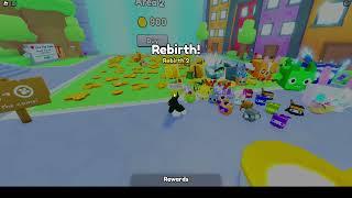 Second Rebirth! Roblox Pet Simulator 99