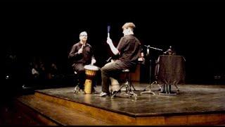 Contrasts - percussion duet (djembes, bells, gongs)