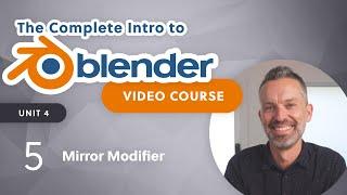 Blender Beginner Tutorial – Mirror Modifier