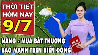 Dự báo thời tiết 9/7: Bắc Bộ tăng nhiệt, oi nóng diện rộng; Nam Bộ mưa gia tăng trở lại