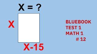 What's a Quadratic Doing in a Rectangle Question? Daily DSAT in 3 Minutes or Less