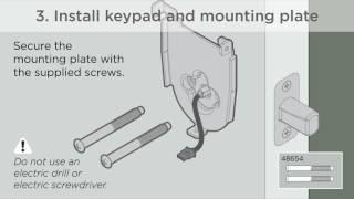 Weiser SmartCode 5 Deadbolt Installation