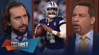 Dak Prescott contract extension anxiety, Will this impact the Cowboys season? | FIRST THINGS FIRST