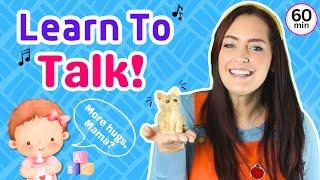 First Sentences For Toddlers | Play, Sing & Learn to Talk | Baby's First Words |  Learning Video