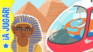 ¡Aventuras con Bodo Barbodo!  HOY: Exploramos Egipto y Escalamos la Gran Pirámide de Keops 