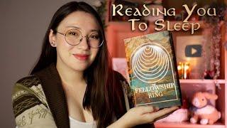 LOTR ASMR  Reading You to Sleep with Fellowship of the Ring  Soft Spoken Voice