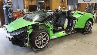 I Bought a Totaled Lamborghini Huracan from a Salvage Auction & I'm going to Rebuild It!