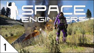 Space Engineers Survival (Episode 1) - A Brand New Start [2025]