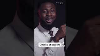 Offense of stealing under the law