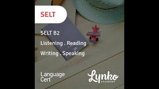 LanguageCert SELT B2 - preparation course