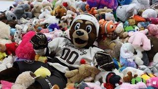 World Record Hershey Bears Teddy Bear Toss 2023 | Full Video