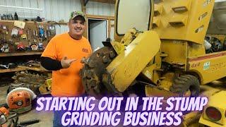 Starting out in the Stump Grinding Business