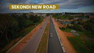 See How The Takoradi To Sekondi 8Km Road Expansion Project Is Taking Shape