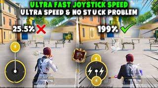 Joystick Fast Movement In Pubg Terbaik Movement Super Lincah |  Joystick Stuck Problem Fix 3.3