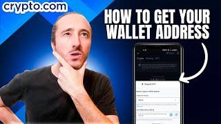 HOW TO GET MY WALLET ADDRESS ON CRYPTO.COM APP (2024 Tutorial)