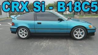 1991 CRX Si B18C5 Swap