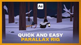'3D Parallax Effect' Rig - After Effects Tutorial
