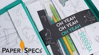 PaperSpecs.com | Paper Inspiration #322:  Ringling College Acceptance Package