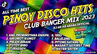ALL TIME BEST PINOY DISCO NONSTOP CLUB BANGER MIX | 1 Hour Original Mix (Dj Ar-Ar Araña Remix) 2023