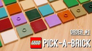 Pick a Brick Order 1 - Trying Out the New Website!