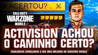 WARZONE MOBILE - ACTIVISION ACERTOU O CAMINHO ????  CALL OF DUTY WARZONE MOBILE