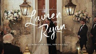 Gorgeous Couple weds Latrobe's on Royal // New Orleans and New Years Eve say I do.