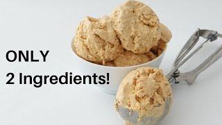 ONLY 2 Ingredients! Caramel Ice Cream (or Dulce de leche Ice Cream)