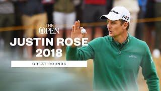 Justin Rose shoots The Lowest Round In 2018 | Great Open Rounds