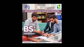 Admissions are open for BS Mathematics Undergraduate Degree Program for Fall 2024 - SIBAU