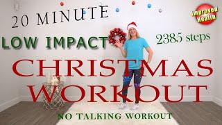 CHRISTMAS WORKOUT | Merry Christmas Everyone! | No equipment / No talking / Low Impact 