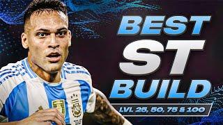 *END GAME* BEST STRIKER BUILD FOR LVL 25,50,75 & 100 | EAFC 24 Clubs