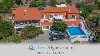 SOLD - Truly Amazing T5 Sea View Country Villa with Pool, Monchique