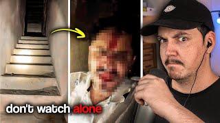 Reacting to the Scariest Ghost Videos On The Internet